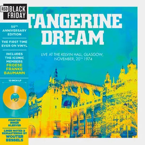 Tangerine Dream -- Live at the Kelvin Hall, Glasgow 1974