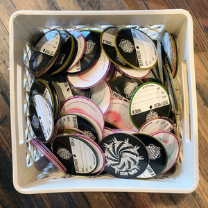 Recycled Record Coasters