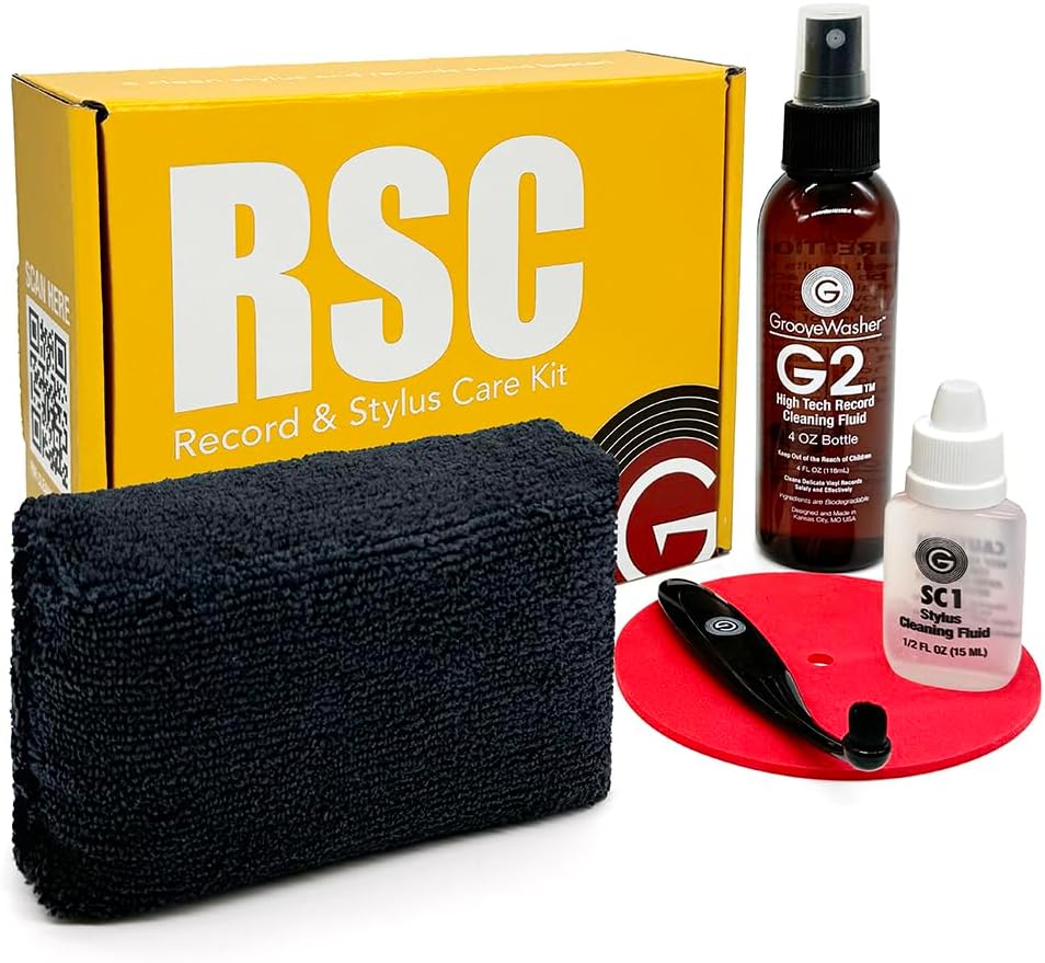 Record & Stylus Care Kit by Groovewasher