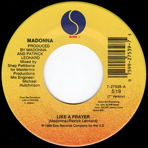 Madonna -- Like A Prayer