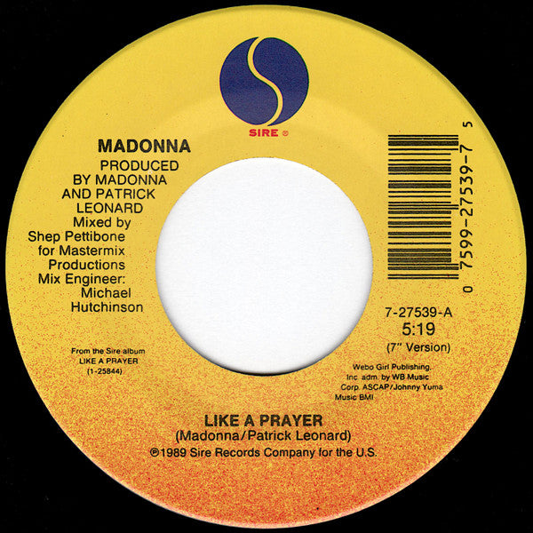 Madonna -- Like A Prayer
