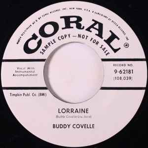 Covelle, Buddy -- Lorraine / I'll Go On Loving You