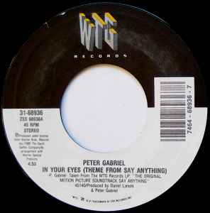 Gabriel, Peter, Fishbone -- In Your Eyes / Skankin' To The Beat
