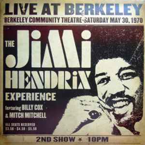 Hendrix, Jimi Experience -- Live At Berkeley (s)