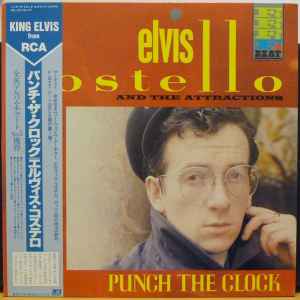 Costello, Elvis & The Attractions -- Punch The Clock (japanese pressing)