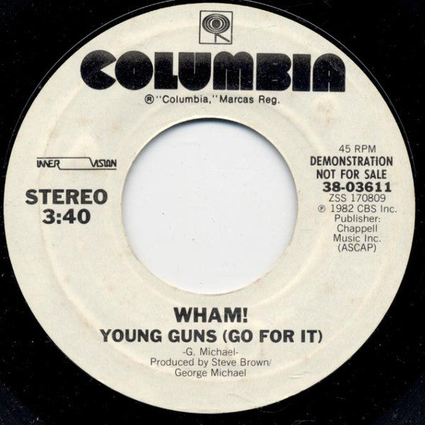 Wham! -- Young Guns (Go For It)