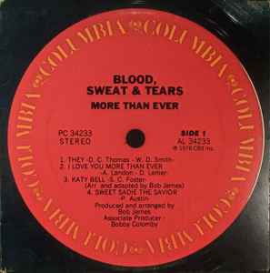 Blood, Sweat & Tears -- More Than Ever