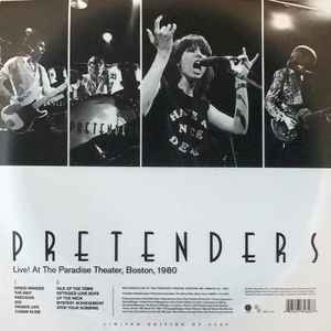 Pretenders -- Live! At The Paradise Theater, Boston, 1980