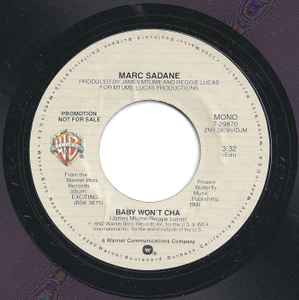 Sadane, Marc -- Baby Won't Cha