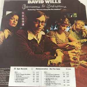 Wills, David -- Barrooms To Bedrooms