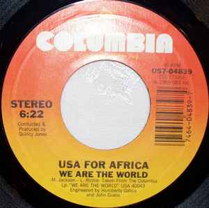 USA For Africa -- We Are The World
