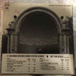 Clayton-Thomas, David -- David Clayton-Thomas