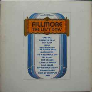 Various -- Fillmore - The Last Days