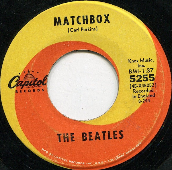 Beatles -- Matchbox / Slow Down