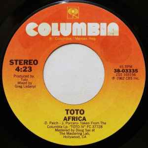 Toto -- Africa