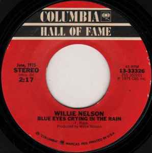 Nelson, Willie -- Blue Eyes Crying In The Rain / Remember Me (When The Candle Lights Are Gleaming)