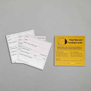 Vinyl Record Catalog Card Notepads