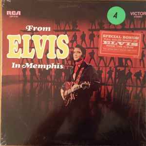 Presley, Elvis -- From Elvis In Memphis