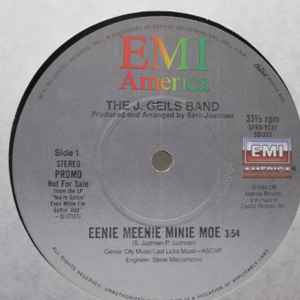 Geils, J. Band -- Eenie Meenie Minie Moe