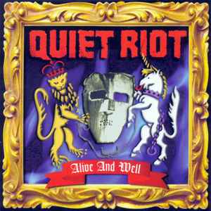 Quiet Riot -- Alive And Well (Red & Black Splatter)