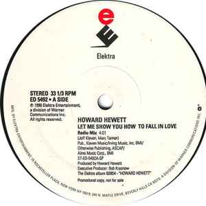 Hewett, Howard -- Let Me Show You How To Fall In Love