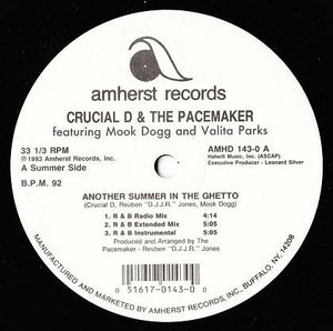 Crucial D & The Pacemaker Featuring Mook Dogg And Valita Parks -- Another Summer In The Ghetto